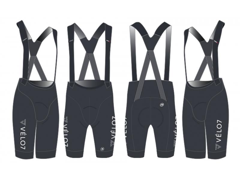 Assos x Velo7 Equipe RS Summer Bib Shorts