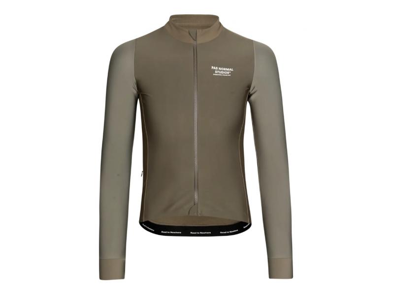 MECHANISM THERMAL LONG SLEEVE JERSEY - EARTH / DARK STONE