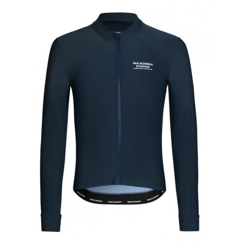 PAS NORMAL STUDIOS MECHANISM THERMAL LONG SLEEVE JERSEY - NAVY