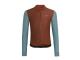 MECHANISM THERMAL LONG SLEEVE JERSEY - MAHOGANY / DUSTY TEAL