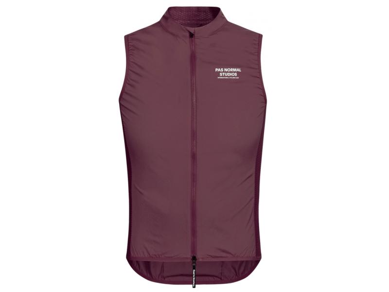 MECHANISM STOW AWAY GILET - LIGHT BURGUNDY