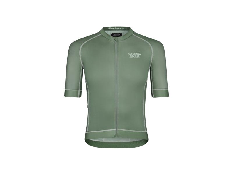 PAS NORMAL STUDIOS MECHANISM JERSEY - KHAKI GREEN
