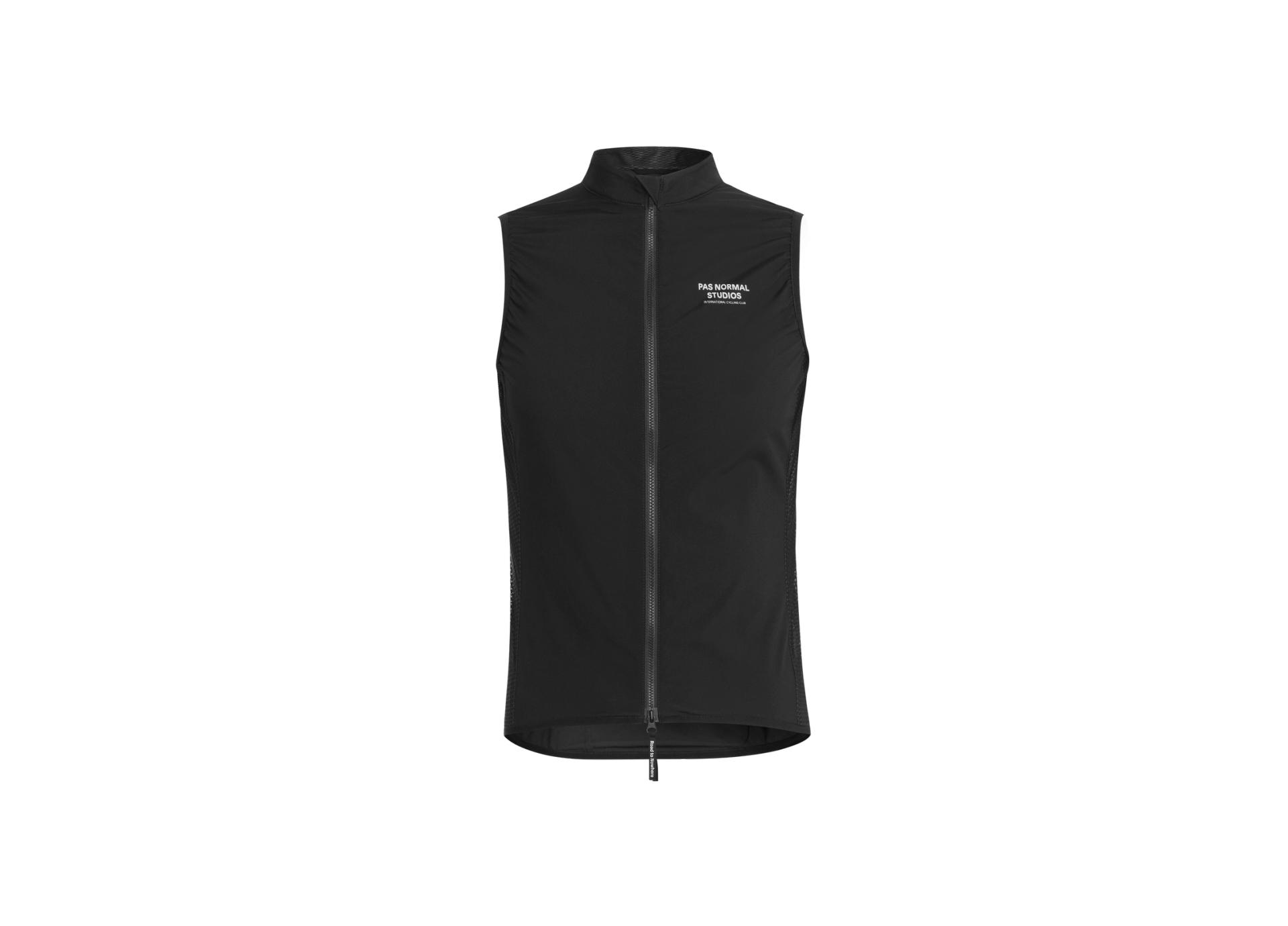 PAS NORMAL STUDIOS MECHANISM STOW AWAY GILET - BLACK - Velo7