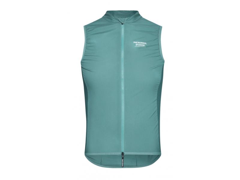PAS NORMAL STUDIOS MECHANISM STOW AWAY GILET - GREY TEAL