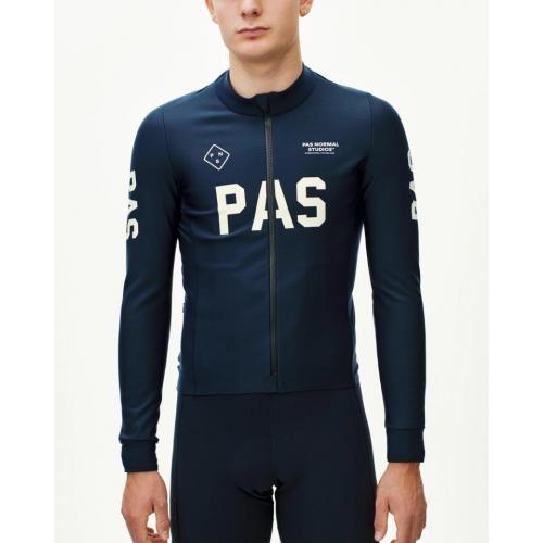 PAS MECHANISM THERMAL LONG SLEEVE JERSEY - NAVY