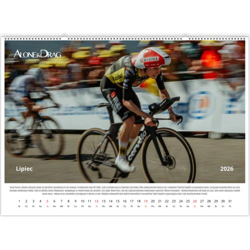 SZYMON GRUCHALSKI | KALENDARZ 2026 | ALONE IN DRAG | A3 – 30×45cm