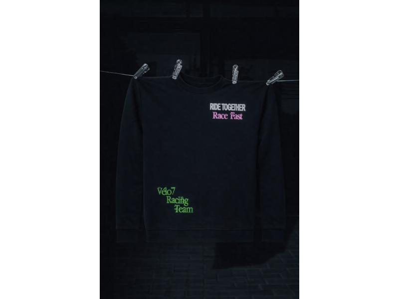 VELO7 OFF-RACE CREWNECK | HEAVYWEIGHT COTTON