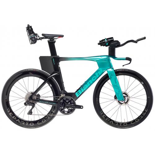 BIANCHI AQUILA RC | SRAM FORCE ETAP AXS E1 | METALLIC CELESTE/BLACK UD CARBON
