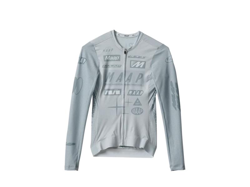 MAAP WOMEN'S DROME PRO AIR LS JERSEY 3.0 | ICE GRAY