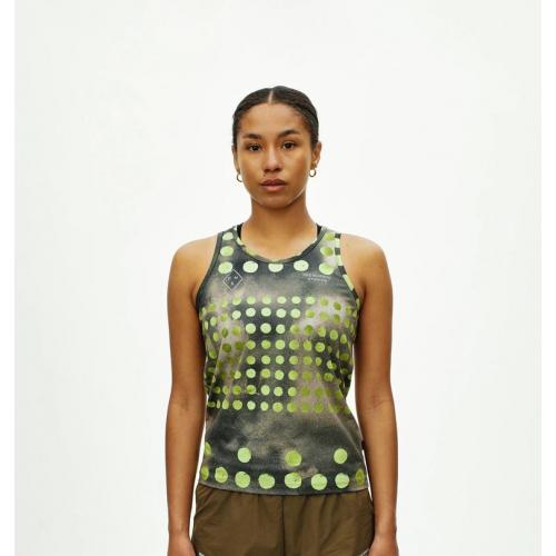 PNS | T.K.O. WOMEN'S BALANCE SINGLET | MOSS GREEN